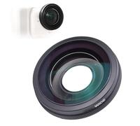 185° Fisheye Lens for GoPro Ultra, HD Coated Glass | Scratchproof Aluminum Alloy Lens, Twist-On Installation, Waterproof Front Cap, Wide Angle Lens for Landscape Travel Photograp