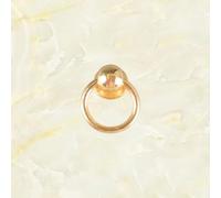 185 Modern Simple Gold Single-Hole Drawer Round European Antique Cabinet Door Single Handle Hand in Hand(Gold)