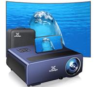 [ 1850 ANSI Auto Focus ] Outdoor Projector 4K with WiFi 6 and Bluetooth 5.2, XNoogo Native 1080P Outdoor Projector, Auto 6D Keystone,50% Zoom,ARC, Home Theater Movie Projector for TV Stick/Phone/PC