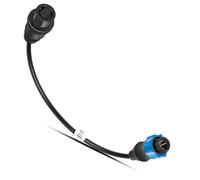 1852077 DSC Adapter Cable- MKR-DSC-10 Dual Spectrum Chirp Adapter Cable for Lowrance 7-pin Fish Finders, for Minn Kota Motor Built-in Dual Spectrum Chirp Transducer Compatible with 2D Sonar