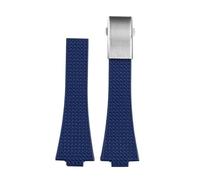 1853 Compatible With Tissot PRX Fluororubber Strap T137 strap .410 .407 VITON Watch Band Bracelet 40mm T137407 t137410 Blue