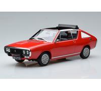 Renault 17 Gordini Decouvrable 1975 Red 1:18 Model 185371 Norev