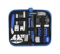 185pcs Watch Repairing Tools Set Maintenance Kit Professional Watchmaker BackCase Opener Battery Change Tool for Repairs Watchband Removal Cleaning