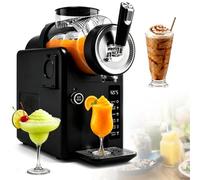 185W 2L Cold Drink & Slushie Machine, Soft Serve Ice Cream Maker - 5 Presets for Ice Cream, Slush, Spiked Slush, Cold Juice, Milkshakes, Self-Cleaning, Smart Temp Control - Perfect for Home Use Black