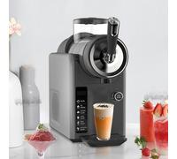 185W Slushy Machine for Home - 1.8L Frozen Drink Maker, 2-in-1 Soft Serve Ice Cream & Slushie Machine with Self-Cleaning, 5 Preset Programs, for Frappe/Smoothie/Milkshake