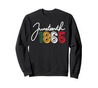 1865 Juneteenth Celebrate African American Freedom Day Women Sweatshirt