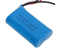 18650 7.4V 1500mAh Lithium Battery with 5500 Plug for RC Car Airplane Boat