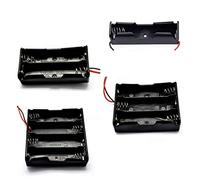 18650 Battery Holders, Plastic Battery Holder Case 10PCS 4X 18650 Parallel Battery Holders 3.7V (Batteries are not Included)