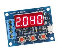 18650 Li-ion -Acid Battery Capacity Meter Discharge Tester with LED Indicators Checks Voltage Current Easy to Operate USB Powered