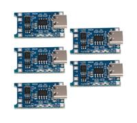 18650 Lithium Batteries Charging Module Equipped with Overcharge Short Circuits Protections Type C/USB Interfaces