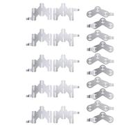 18650 Polygonal Battery Sheet Plated Steel Plates Welding Sheet Soldering Tabs Equipment 10Pieces/Set Plated Steel Strap Strip Sheets for Battery