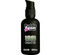 1881 Beard Oil - 100ml - With 7 Natural Oils for Conditioning - Aftershave Style Scent - Vegan Friendly - Puddle of Wax - Made in the UK