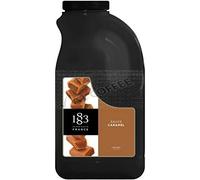 1883 Maison Routin Caramel Sauce 1.89L - Barista-Grade Beverage Base, Made in the French Alps, Perfect for Mochas, Lattes & Hot Chocolate, Vegetarian, Pump-Compatible Bottle