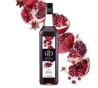 1883 Maison Routin - Pomegranate Syrup - Made in France - PET Bottle | 1 Liter (33.8 oz)