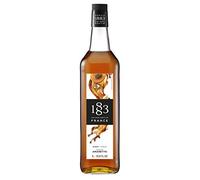 1883 Maison Routin Premium Amaretto Flavoured Syrup for Cocktails, Mocktails, Coffee, Desserts Glass 1L