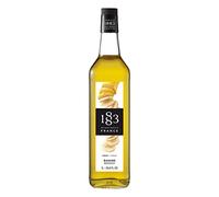1883 Maison Routin Premium Banana Syrup for Cocktails, Mocktails & Smoothies Glass 1L