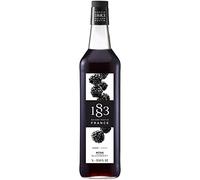 1883 Maison Routin Premium Blackberry Syrup for Cocktails & Mocktails Glass 1L