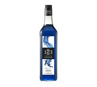 1883 Maison Routin Premium Blue Curacao Flavoured Syrup for Cocktails & Mocktails Glass 1L