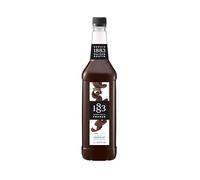 1883 Maison Routin Premium Chocolate Syrup - Flavoured Syrup for Mochas, Milkshakes & Desserts, Vegan-Friendly, No Artificial Colours, 1L PET Bottle