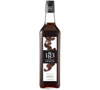 1883 Maison Routin Premium Chocolate Syrup for Cocktails & Mocktails Glass 1L