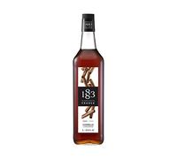 1883 Maison Routin Premium Cinnamon Coffee Syrup - Spiced Infusion For Hot Chocolate, Chai, Baking & Toppings, Allergen-Free, Vegan-Friendly, 1L Glass Bottle