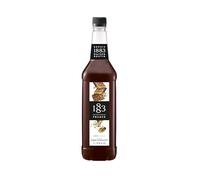 1883 Maison Routin Premium Dubai Chocolate Syrup - Natural Flavoured Syrup, Perfect for Pancakes, Baking, Hot Drinks, Ice Tea, Smoothies, Desserts, Vegan-Friendly, Allergen-Free - 1L PET Bottle