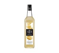 1883 Maison Routin Premium Grapefruit Syrup for Cocktails, Mocktails, Tea, Smoothies, Desserts Glass 1L
