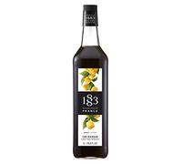 1883 Maison Routin Premium Amaretto Flavoured Syrup for Cocktails, Mocktails, Coffee, Desserts Glass 1L