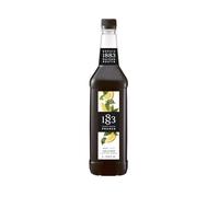 1883 Maison Routin Premium Lemon Iced Tea Syrup, 1 Litre PET Bottle | Flavoured Syrup, For Coffee, Tea, Cocktails, Iced Drinks & Desserts, Made with Pure Cane Sugar, No Artificial Colours, Vegan