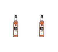 1883 Maison Routin Premium Lychee Syrup for Cocktails & Mocktails Glass 1L (Pack of 2)