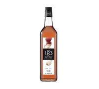 1883 Maison Routin Premium Lychee Syrup for Cocktails & Mocktails Glass 1L