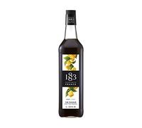 1883 Maison Routin Premium Amaretto Flavoured Syrup for Cocktails, Mocktails, Coffee, Desserts Glass 1L