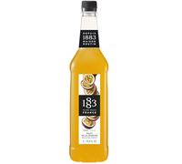 1883 Maison Routin Premium Passion Fruit Syrup for Cocktails, Passion Fruit Martinis, Mocktails, Smoothies, Iced Coffee PET 1L