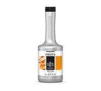 1883 Maison Routin Premium Peach Creation Fruits Purée - Juicy Ingredient For Cocktails, Mocktails & Iced Drinks, Allergen-Free, Vegan-Friendly, 1L Glass Bottle