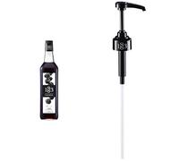 1883 Maison Routin Premium Peppermint Syrup with Reuseable Syrup Pump for Cocktails, Mocktails, Coffee, Tea, Hot Chocolate, Desserts Glass 1L