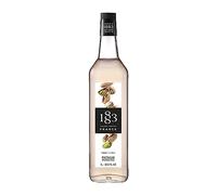 1883 Maison Routin Premium Pistachio Syrup Perfect for Coffees, Cocktails, Mocktails & Smoothies - Vegan-Friendly, Allergen-Free, No Preservatives - 1L Glass Bottle