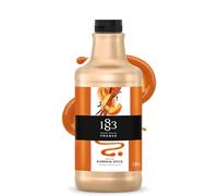 1883 Maison Routin Premium Pumpkin Spice Sauce, 1.89 Litre Bottle | Flavoured Sauce, Drink Base, Gourmet Dessert Topping, For Coffee, Hot Chocolate, Desserts, Vegetarian, Pump-Compatible Bottle