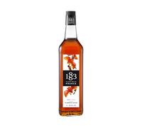 1883 Maison Routin Premium Pumpkin Spice Syrup, 1 Litre Glass Bottle | Flavoured Syrup, For Coffee, Tea, Cocktails, Iced Drinks & Desserts, Made with Pure Cane Sugar, No Artificial Colours, Vegan