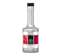 1883 Maison Routin Premium Raspberry Fruit Purée, 1 Litre Bottle