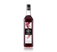 1883 Maison Routin Premium Ruby Chocolate Syrup - Sweet & Fruity Chocolate Flavour for Coffee, Hot Chocolate, Cocktails & Desserts - Vegan-Friendly, No Preservatives - 1L Glass Bottle