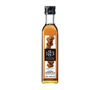 1883 Maison Routin Premium Salted Caramel Syrup for Coffee, Hot Chocolate, Cocktails, Milkshakes Glass 250ml