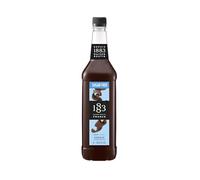 1883 Maison Routin Premium Sugar Free Chocolate Syrup - Rich Coffee Syrup for Mochas, Milkshakes & Cocktails, Vegan-Friendly, No Artificial Colours, 1L PET Bottle