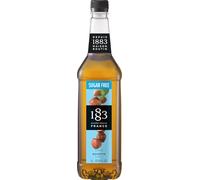 1883 Maison Routin Premium Sugar Free Hazelnut Syrup for Coffee, Tea, Hot Chocolate & Baking PET 1L