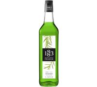 1883 Maison Routin Premium Tarragon Syrup, 1 Litre Glass Bottle
