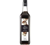 1883 Maison Routin Premium Tiramisu Flavour Coffee Syrup - Italian Dessert Note For Cocktails, Milkshakes, Mochas & Frappes, Allergen-Free, Vegan-Friendly, 1L Glass Bottle