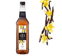 1883 Maison Routin Premium Vanilla Syrup for Coffee, Hot Chocolate & Cocktails PET 1L