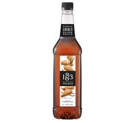 1883 Maison Routin Pumpkin Pie Syrup 1L - Premium Spiced Pumpkin Coffee Syrup with Cinnamon, Clove & Vanilla - Flavoured Syrup for Coffee, Latte, Cocktails, Desserts & Hot Drinks - 1 Litre PET Bottle