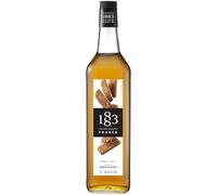 1883 Maison Routin Speculoos Premium Syrup for Coffee, Lattes, Desserts Spiced Biscuit Syrup 1L Glass Bottle