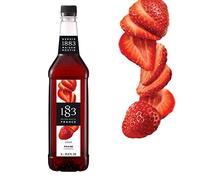 Maison Routin 1883 Strawberry Syrup, Pet Bottle 1000 Milliliter