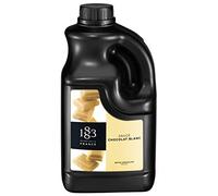 1883 Maison Routin White Chocolate Sauce 1.89L - Barista-Grade Beverage Base, Made in the French Alps, Perfect for Mochas, Lattes & Hot Chocolate, Vegetarian, Pump-Compatible Bottle